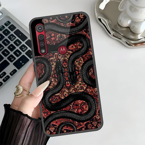 Motorola Moto G8 Play Cover - ONation Persian Rugs Series 3 - HQ Premium Shine Durable Shatterproof Case