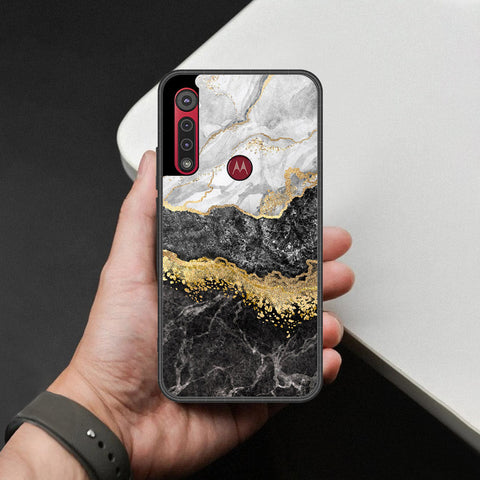 Motorola Moto G8 Play Cover - Colorful Marble Series - HQ Premium Shine Durable Shatterproof Case