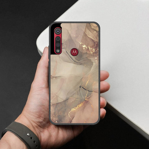 Motorola Moto G8 Play Cover - Mystic Marble Series - HQ Premium Shine Durable Shatterproof Case