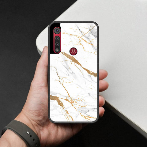 Motorola Moto G8 Play Cover - Mystic Marble Series - HQ Premium Shine Durable Shatterproof Case