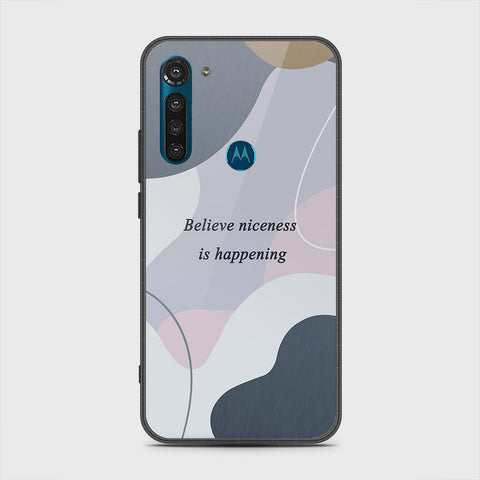 Motorola Moto G8 Power Cover - Happy Series - HQ Premium Shine Durable Shatterproof Case