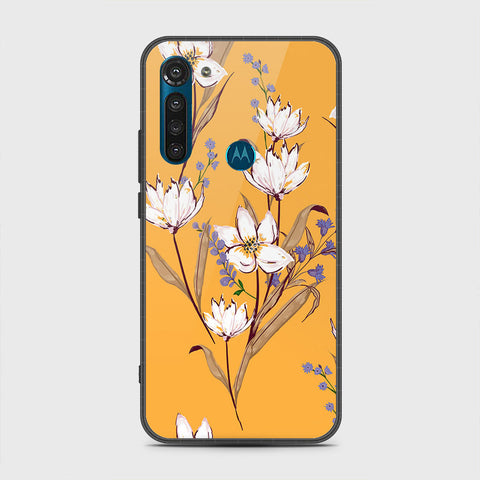 Motorola Moto G8 Power Cover - Floral Series - HQ Premium Shine Durable Shatterproof Case