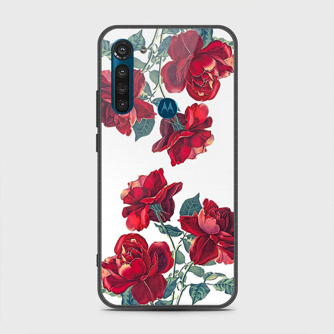 Motorola Moto G8 Power Cover - Floral Series 2 - HQ Premium Shine Durable Shatterproof Case
