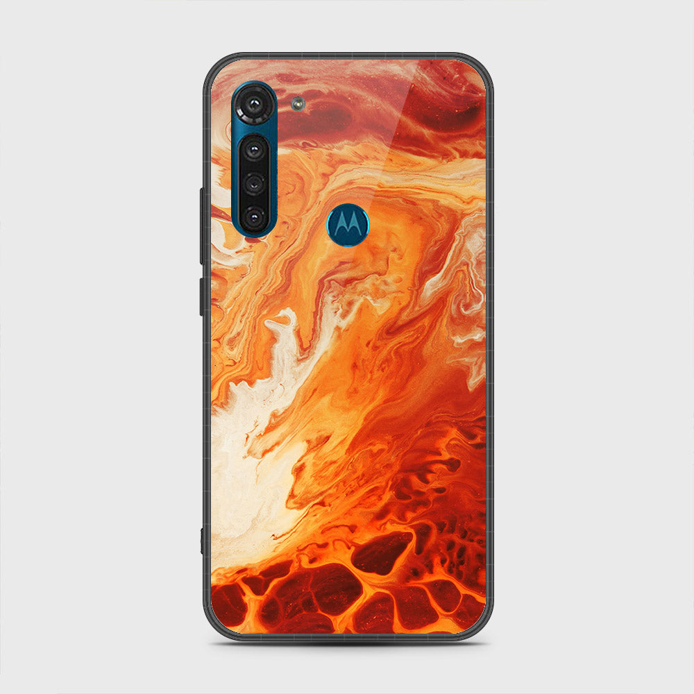 Motorola Moto G8 Power Cover - Mystic Marble Series - HQ Premium Shine Durable Shatterproof Case