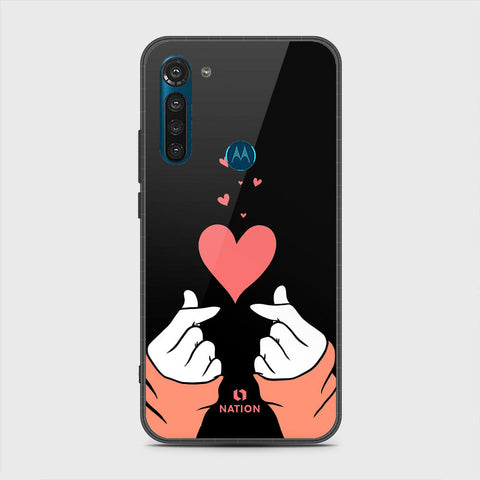 Motorola Moto G8 Power Cover - Onation Heart Series - HQ Premium Shine Durable Shatterproof Case