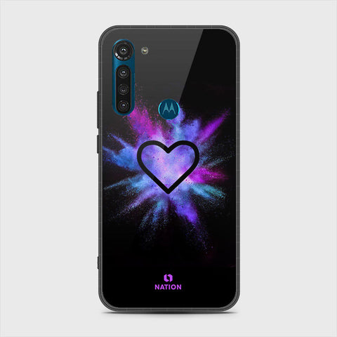 Motorola Moto G8 Power Cover - Onation Heart Series - HQ Premium Shine Durable Shatterproof Case
