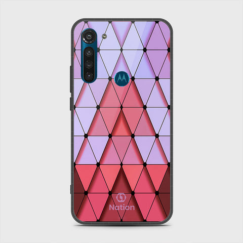 Motorola Moto G8 Power Cover - Onation Pyramid Series - HQ Premium Shine Durable Shatterproof Case