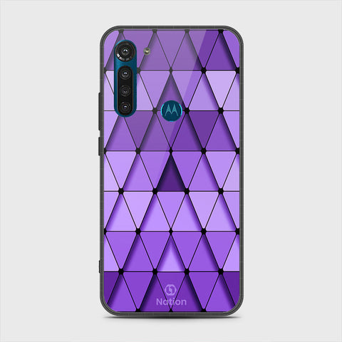 Motorola Moto G8 Power Cover - Onation Pyramid Series - HQ Premium Shine Durable Shatterproof Case