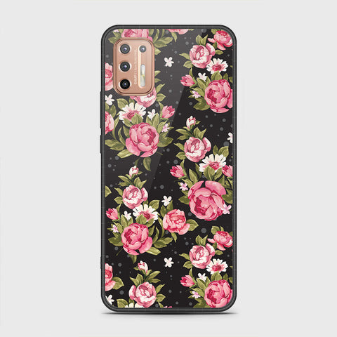 Motorola Moto G9 Plus Cover - Floral Series - HQ Premium Shine Durable Shatterproof Case