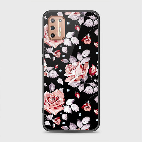 Motorola Moto G9 Plus Cover - Floral Series - HQ Premium Shine Durable Shatterproof Case