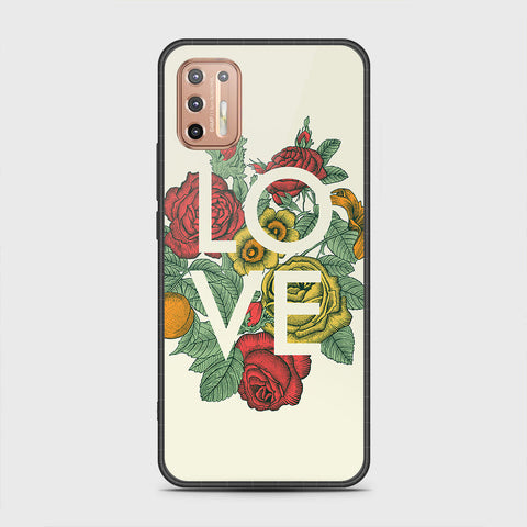 Motorola Moto G9 Plus Cover - Floral Series 2 - HQ Premium Shine Durable Shatterproof Case