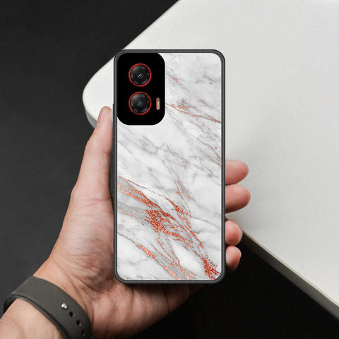 Motorola Moto G Stylus (2024) Cover - White Marble Series - HQ Premium Shine Durable Shatterproof Case