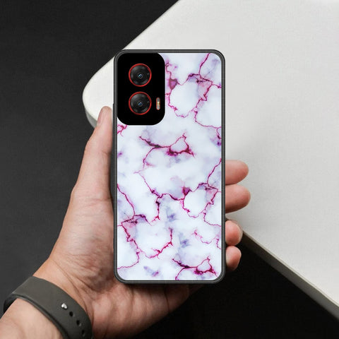 Motorola Moto G Stylus (2024) Cover - White Marble Series - HQ Premium Shine Durable Shatterproof Case