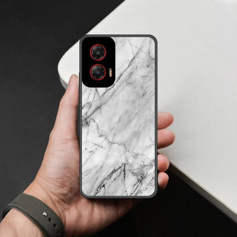 Motorola Moto G Stylus (2024) Cover - White Marble Series - HQ Premium Shine Durable Shatterproof Case