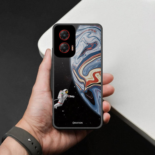Motorola Moto G Stylus (2024) Cover - Cosmic Marble Astronaut Design - HQ Premium Shine Durable Shatterproof Case