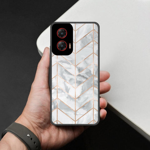 Motorola Moto G Stylus (2024) Cover - White Marble Series 2 - HQ Premium Shine Durable Shatterproof Case