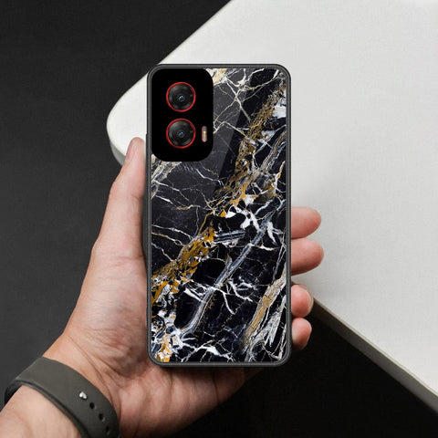 Motorola Moto G Stylus (2024) Cover - Black Marble Series - HQ Premium Shine Durable Shatterproof Case