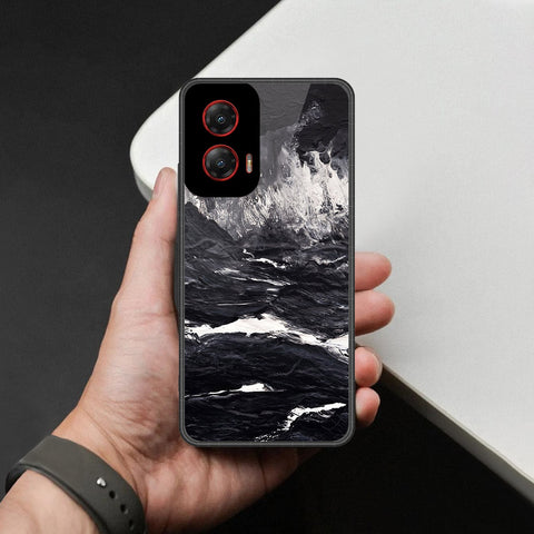 Motorola Moto G Stylus (2024) Cover - Black Marble Series - HQ Premium Shine Durable Shatterproof Case