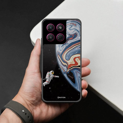 Motorola Moto G Stylus (2025) Cover - Cosmic Marble Astronaut Design - HQ Ultra Shine Premium Infinity Glass Soft Silicon Borders Case