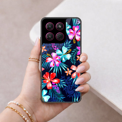 Motorola Moto G Stylus (2025) Cover - Floral Series - HQ Ultra Shine Premium Infinity Glass Soft Silicon Borders Case