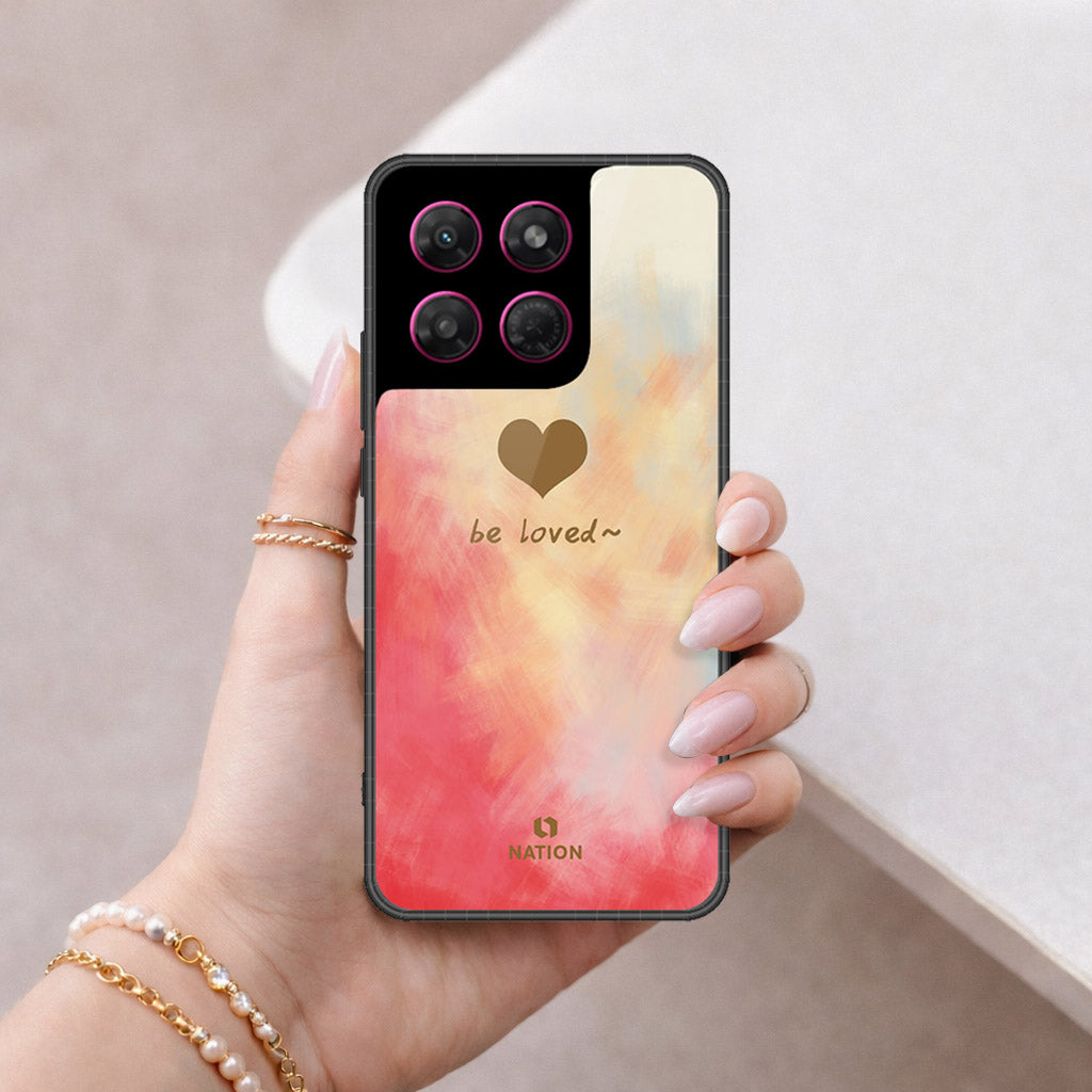 Motorola Moto G Stylus (2025) Cover - Onation Heart Series - HQ Ultra Shine Premium Infinity Glass Soft Silicon Borders Case