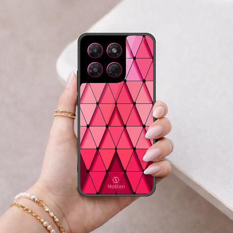 Motorola Moto G Stylus (2025) Cover - Onation Pyramid Series - HQ Ultra Shine Premium Infinity Glass Soft Silicon Borders Case