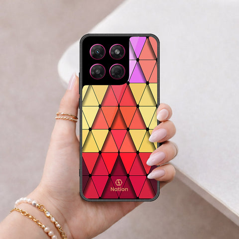 Motorola Moto G Stylus (2025) Cover - Onation Pyramid Series - HQ Ultra Shine Premium Infinity Glass Soft Silicon Borders Case