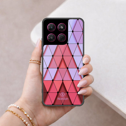 Motorola Moto G Stylus (2025) Cover - Onation Pyramid Series - HQ Ultra Shine Premium Infinity Glass Soft Silicon Borders Case