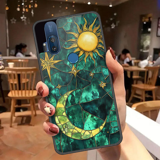 Motorola One Hyper Cover - Celestial Starry Universe Series - HQ Premium Shine Durable Shatterproof Case