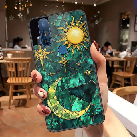 Motorola One Hyper Cover - Celestial Starry Universe Series - HQ Premium Shine Durable Shatterproof Case