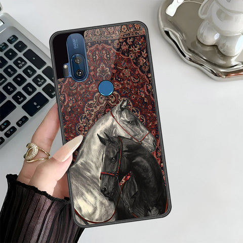 Motorola One Hyper Cover - ONation Persian Rugs Series 3 - HQ Premium Shine Durable Shatterproof Case