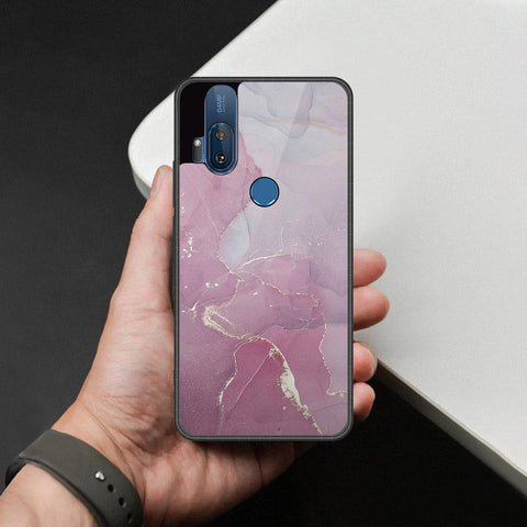 Motorola One Hyper Cover - Mystic Marble Series - HQ Premium Shine Durable Shatterproof Case