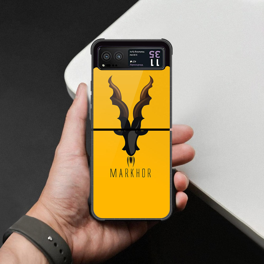 Motorola Razr 40 Cover - Markhor Series - HQ Premium Shine Durable Shatterproof Case