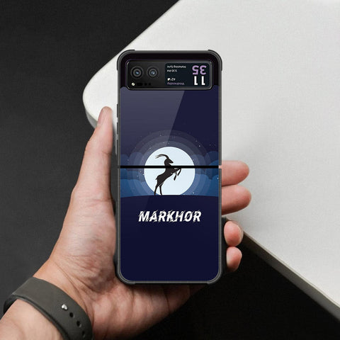 Motorola Razr 40 Cover - Markhor Series - HQ Premium Shine Durable Shatterproof Case