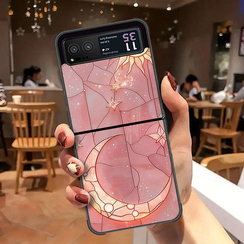 Motorola Razr 40 Cover - Celestial Starry Universe Series - HQ Premium Shine Durable Shatterproof Case
