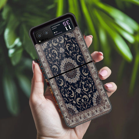 Motorola Razr 40 Cover - ONation Persian Rugs Series 2 - HQ Premium Shine Durable Shatterproof Case