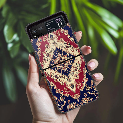 Motorola Razr 40 Cover - ONation Persian Rugs Series 2 - HQ Premium Shine Durable Shatterproof Case