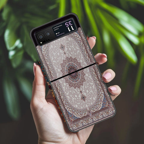 Motorola Razr 40 Cover - ONation Persian Rugs Series 2 - HQ Premium Shine Durable Shatterproof Case