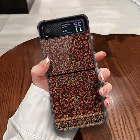 Motorola Razr 40 Cover - ONation Persian Rugs Series - HQ Premium Shine Durable Shatterproof Case
