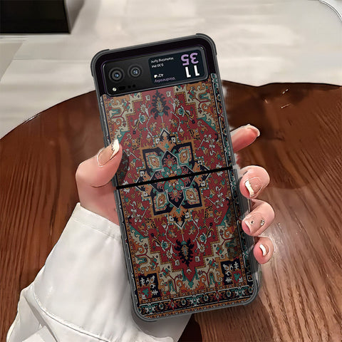 Motorola Razr 40 Cover - ONation Persian Rugs Series - HQ Premium Shine Durable Shatterproof Case