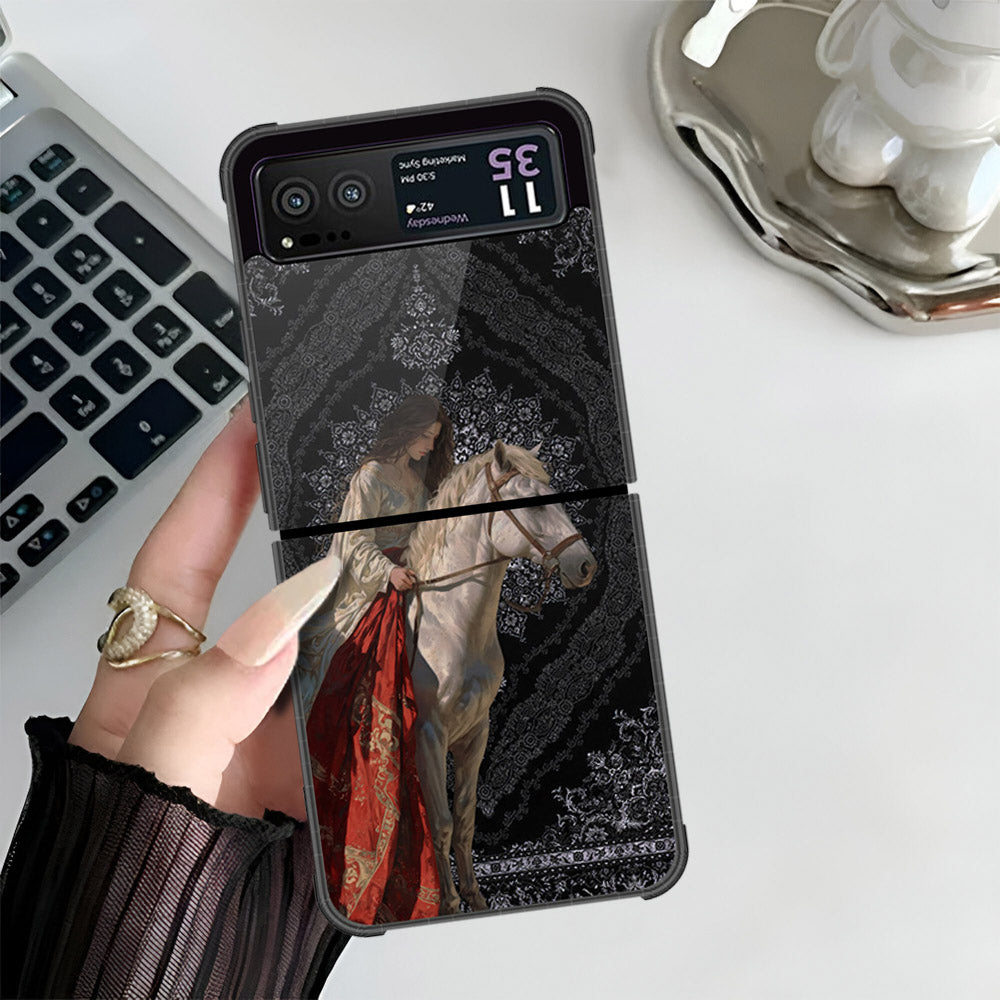 Motorola Razr 40 Cover - ONation Persian Rugs Series 3 - HQ Premium Shine Durable Shatterproof Case
