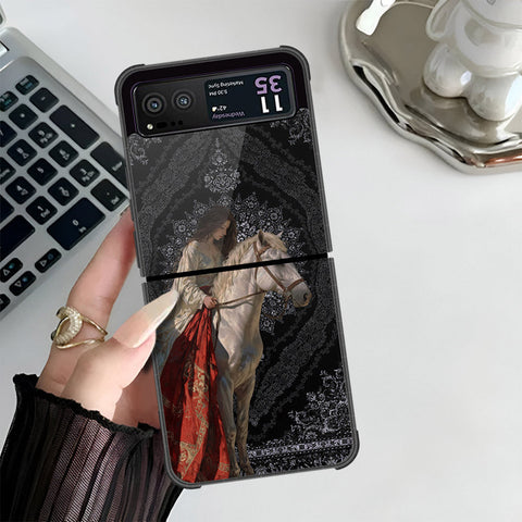 Motorola Razr 40 Cover - ONation Persian Rugs Series 3 - HQ Premium Shine Durable Shatterproof Case