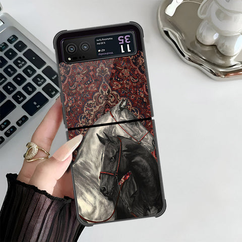 Motorola Razr 40 Cover - ONation Persian Rugs Series 3 - HQ Premium Shine Durable Shatterproof Case