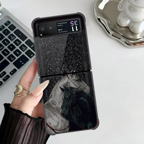 Motorola Razr 40 Cover - ONation Persian Rugs Series 3 - HQ Premium Shine Durable Shatterproof Case