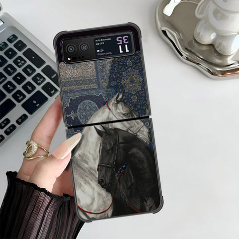 Motorola Razr 40 Cover - ONation Persian Rugs Series 3 - HQ Premium Shine Durable Shatterproof Case