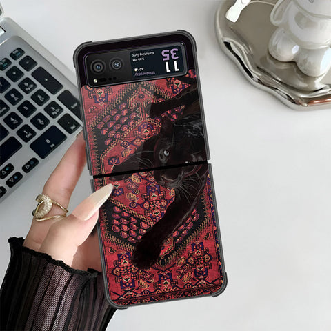Motorola Razr 40 Cover - ONation Persian Rugs Series 3 - HQ Premium Shine Durable Shatterproof Case