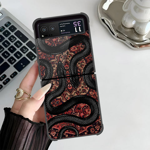Motorola Razr 40 Cover - ONation Persian Rugs Series 3 - HQ Premium Shine Durable Shatterproof Case