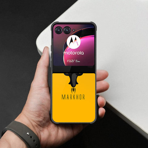 Motorola Razr 40 Ultra Cover - Markhor Series - HQ Premium Shine Durable Shatterproof Case