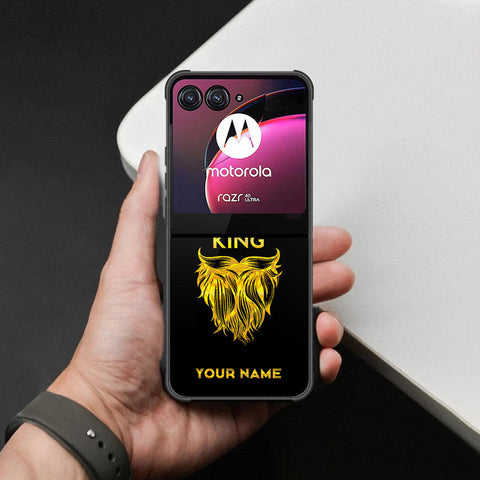 Motorola Razr 40 Ultra Cover - Gold Series - HQ Premium Shine Durable Shatterproof Case