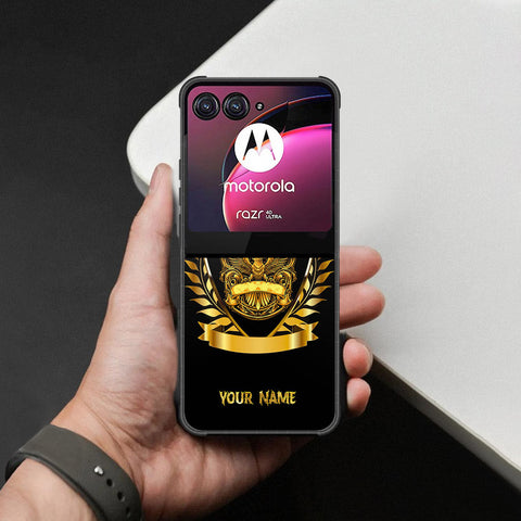 Motorola Razr 40 Ultra Cover - Gold Series - HQ Premium Shine Durable Shatterproof Case